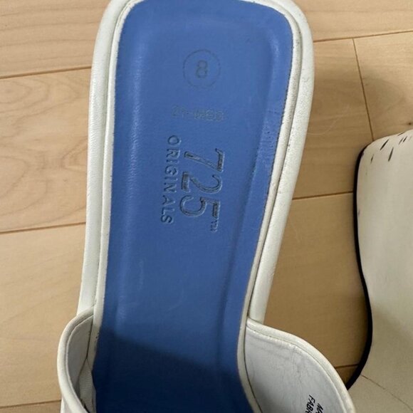 725 Originals White Platform Sandals – Chunky 2000s Slides Size 8 - Picture 6 of 7